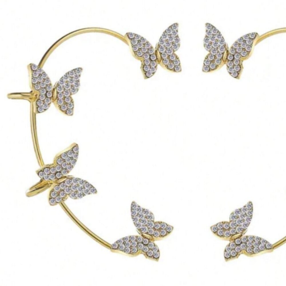 Butterfly Ear Cuffs